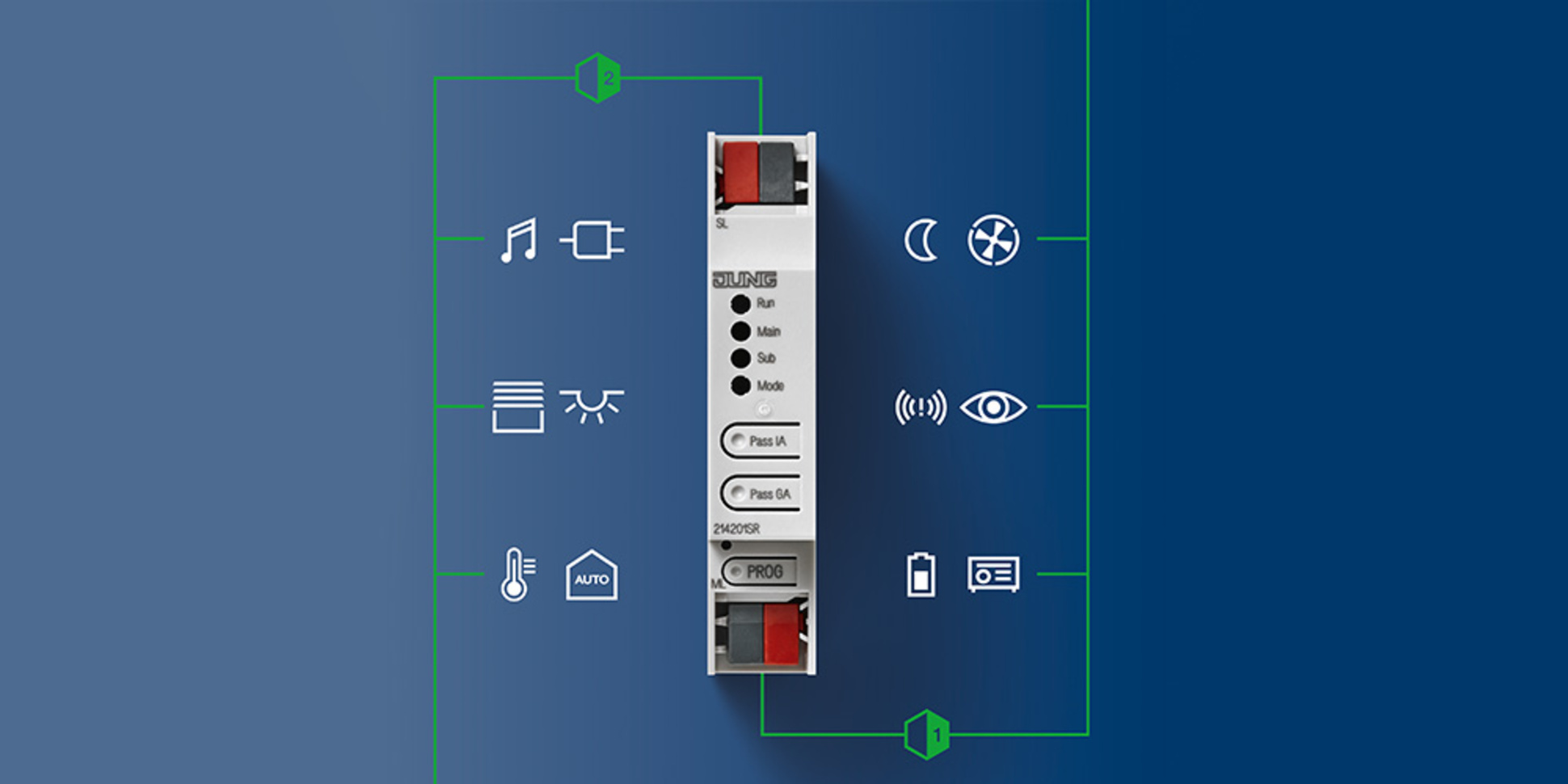 KNX Bereichs- und Linienkoppler bei Ommert Elektrotechnik in Sinntal- Altengronau